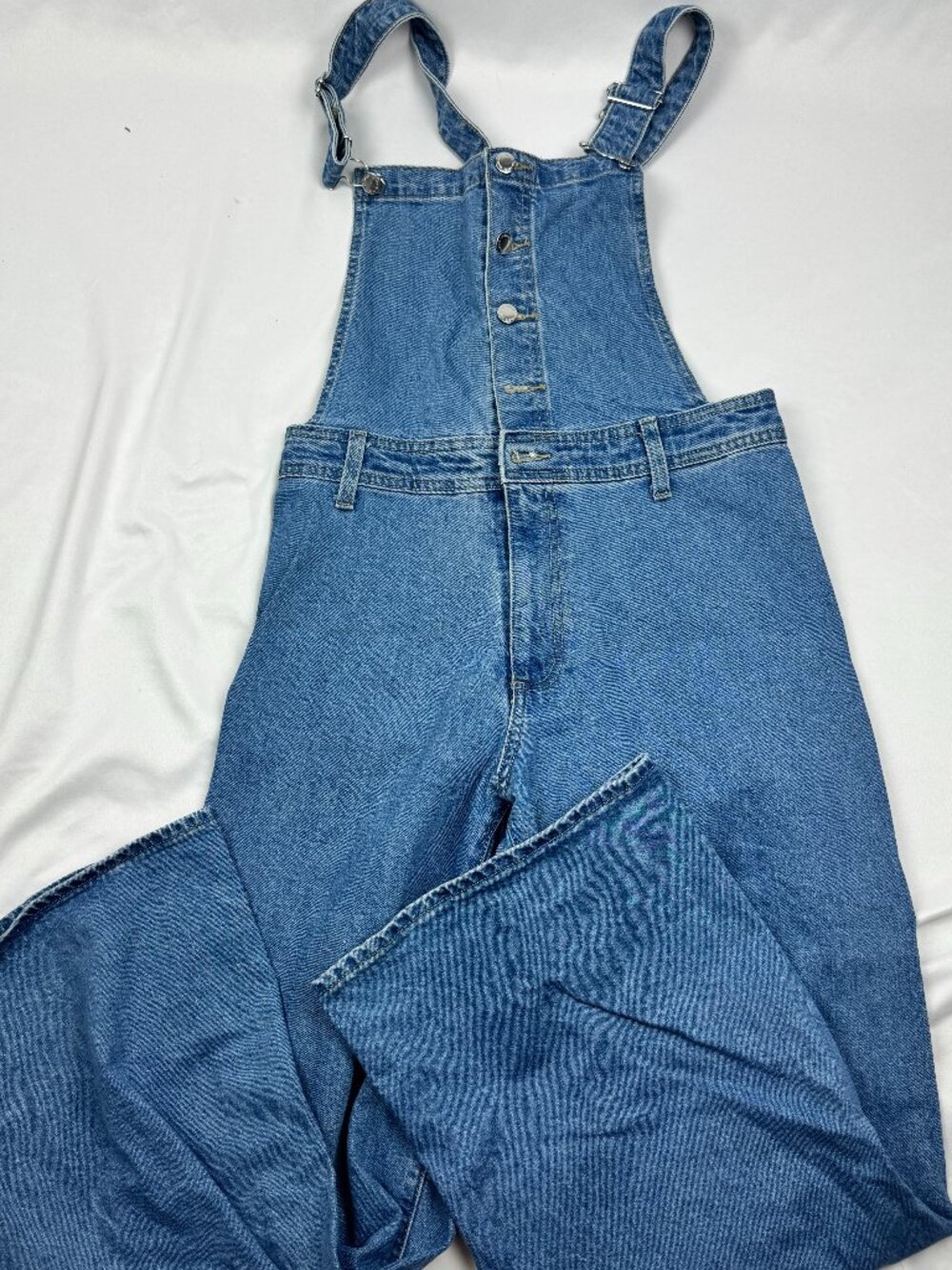 Universal Thread Women Blue Denim Sailor Overalls Size 8